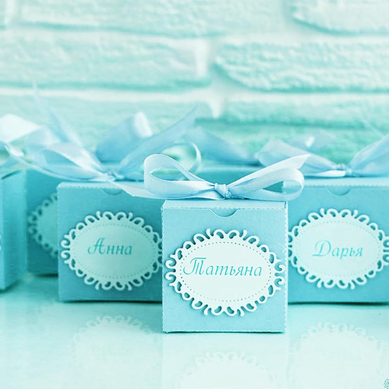 Adodotoe Light Blue Twist Tie Bows, 100 Pcs Satin Twist Tie Bows for Treat Bag Satin Ribbon Tie Bows for Tying Up Packages Present Bags Bakery Candy Bags Decorating Ribbon Bow Gift Wrap Bows - Image 5